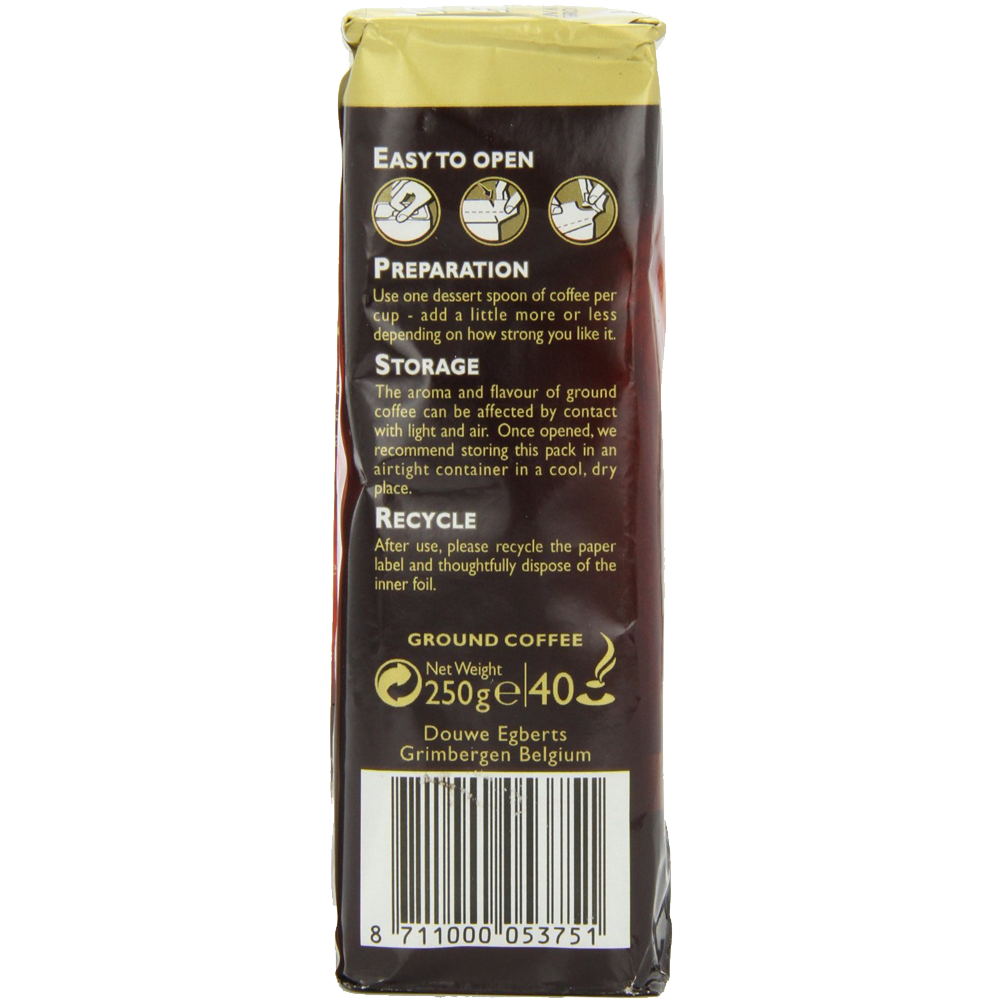 Douwe Egberts Douwe Egberts Filter Blend Ground Coffee Medium Roast