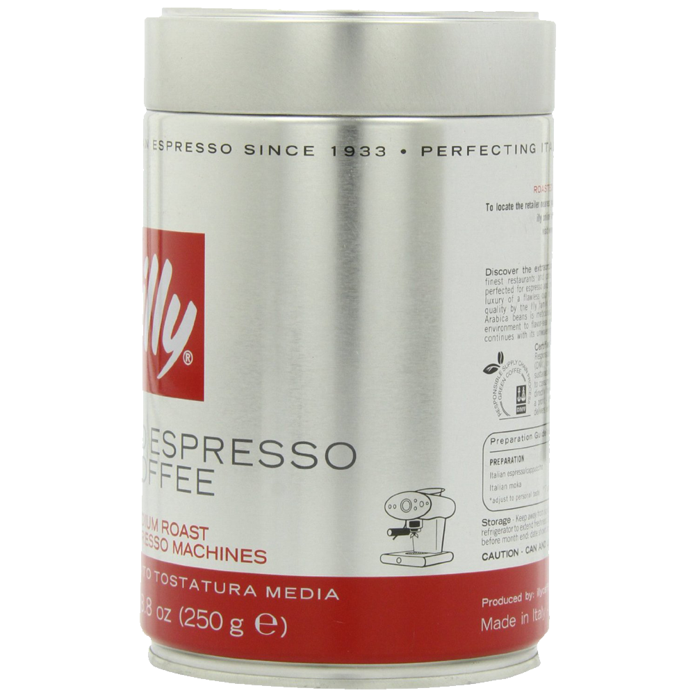 illy Caffe (Medium Roast Ground coffee Red Band)