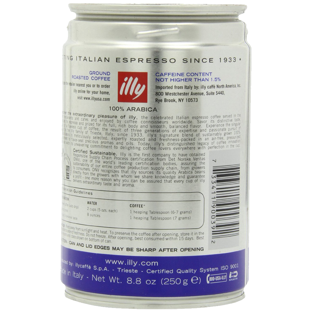 illy Ground Coffee Drip Grind