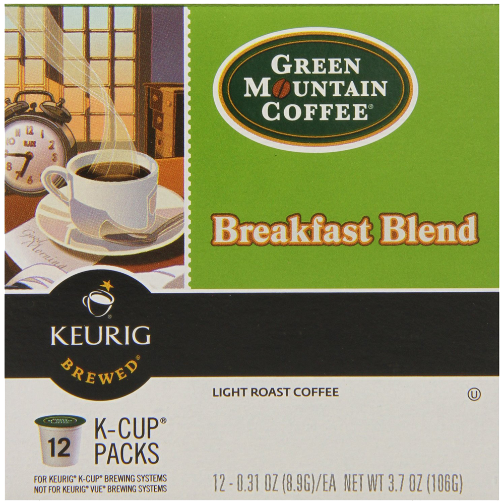 Keurig Green Mountain Coffee Breakfast Blend K-Cup