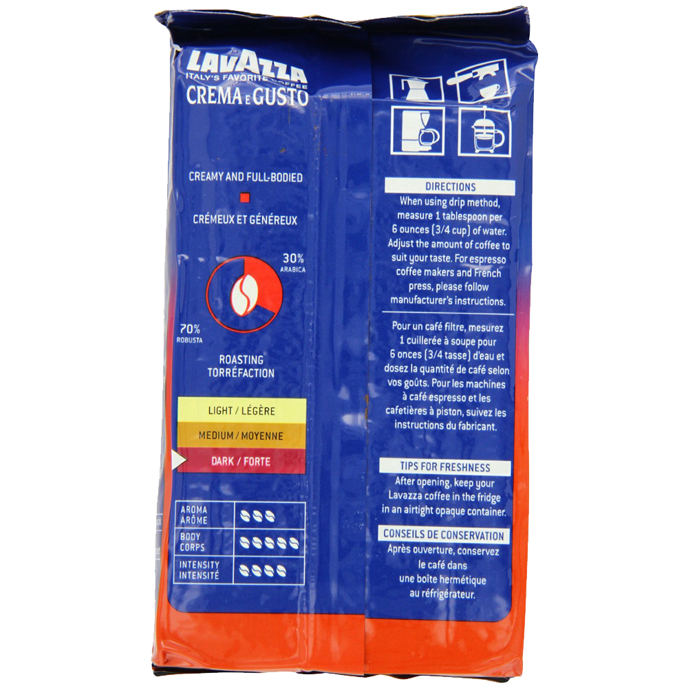 Lavazza Crema e Gusto - Ground Coffee