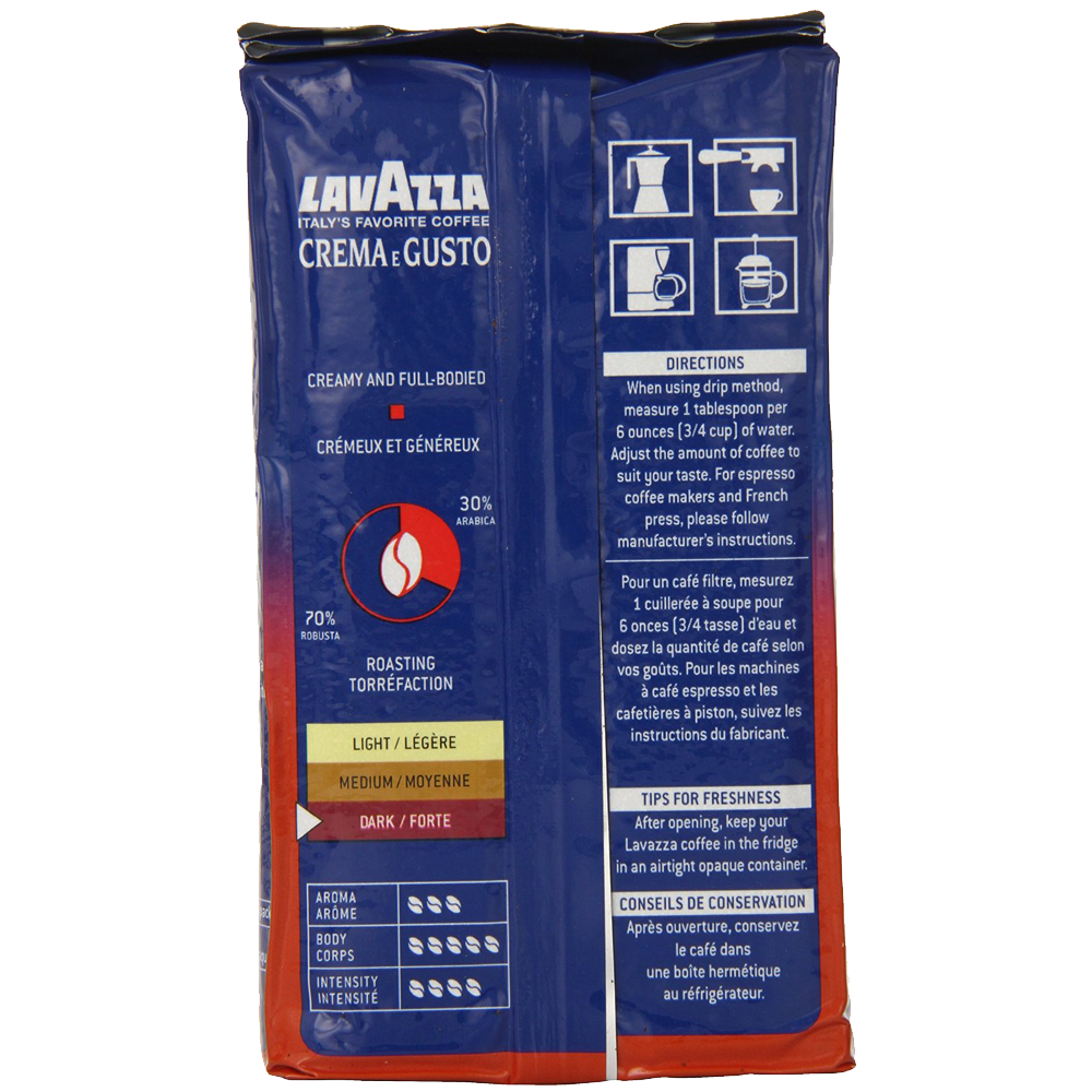 Lavazza Crema e Gusto - Ground Coffee