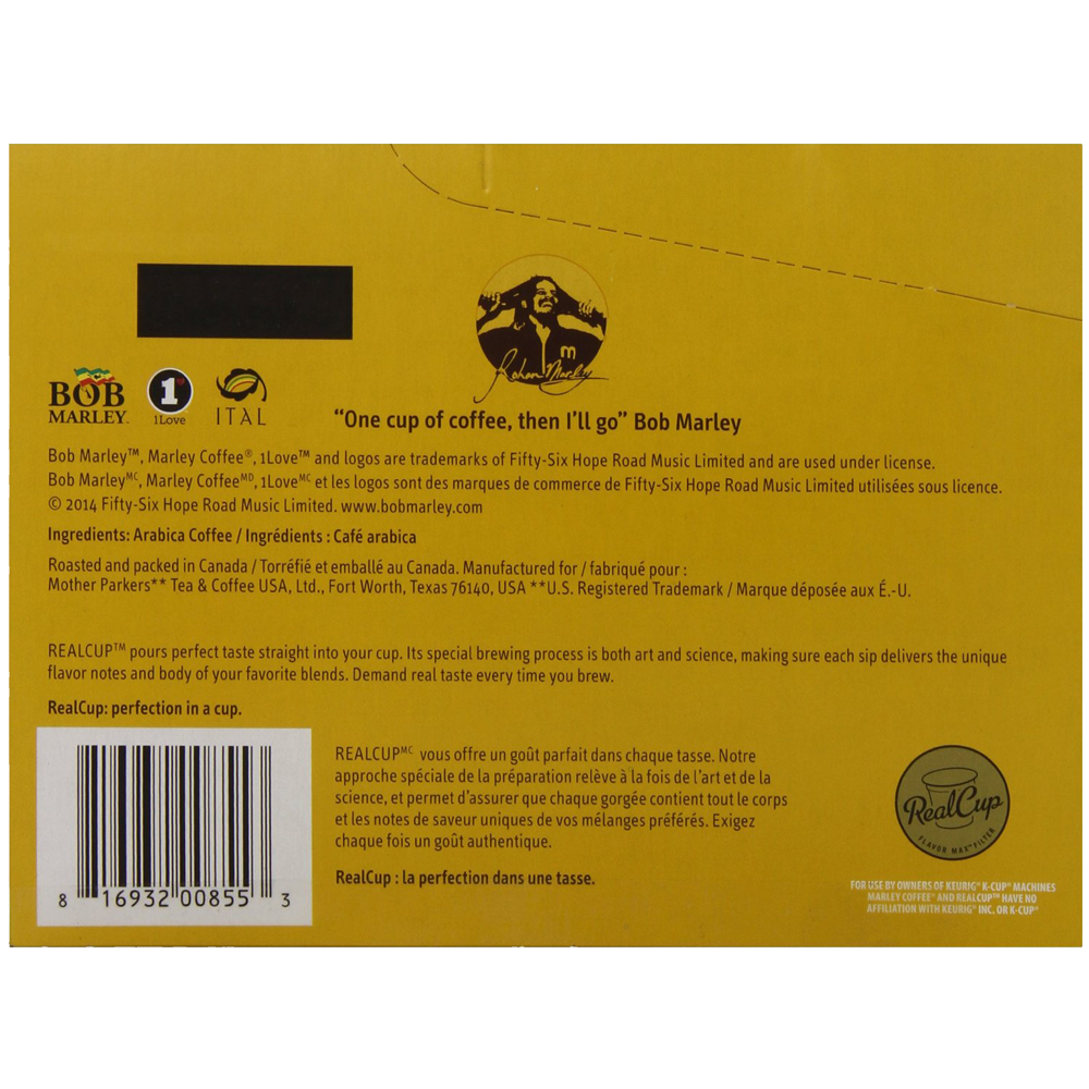 Marley Coffee Buffalo Soldier 24 Count