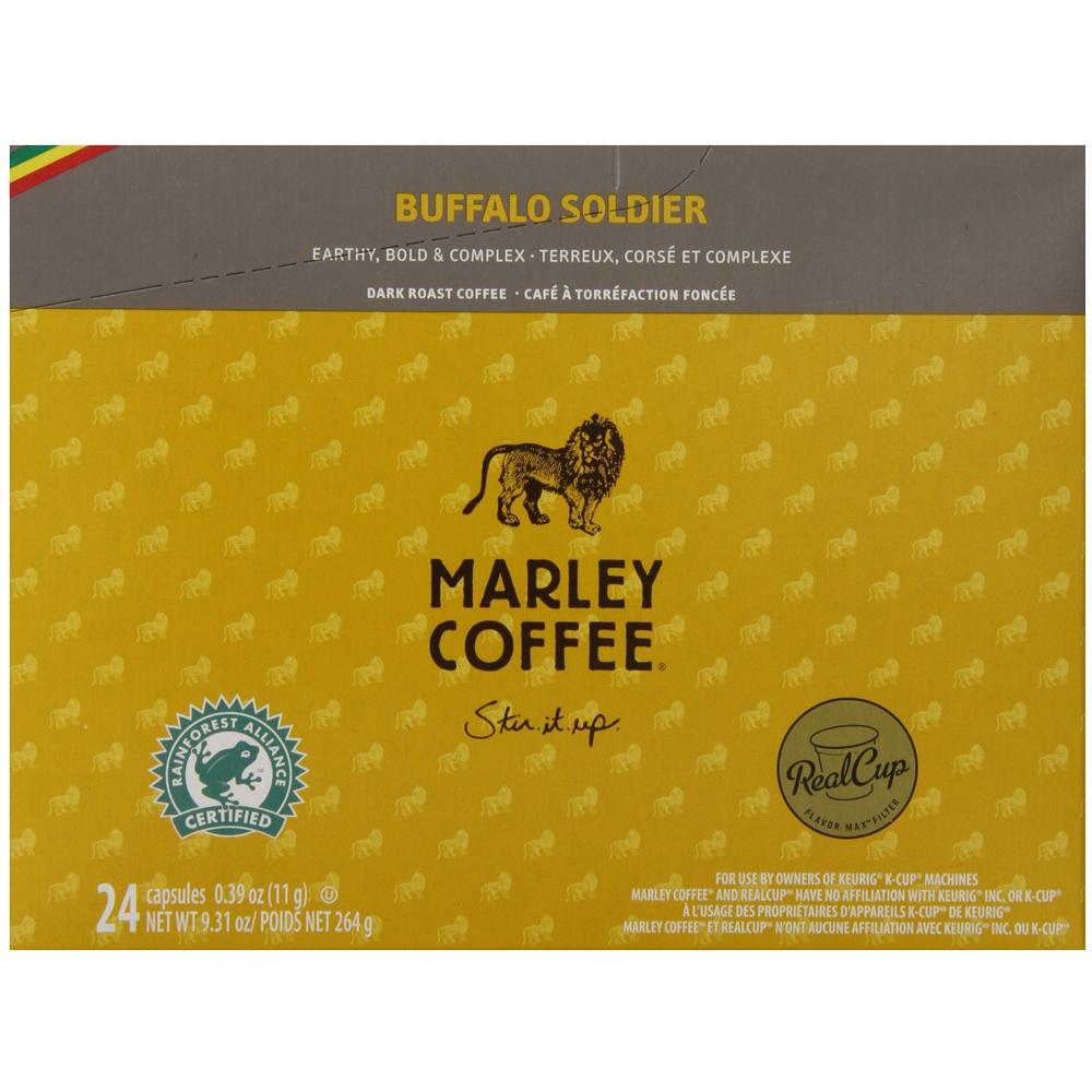 Marley Coffee Buffalo Soldier 24 Count
