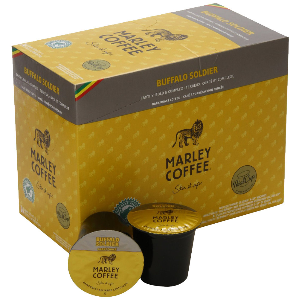 Marley Coffee Buffalo Soldier 24 Count