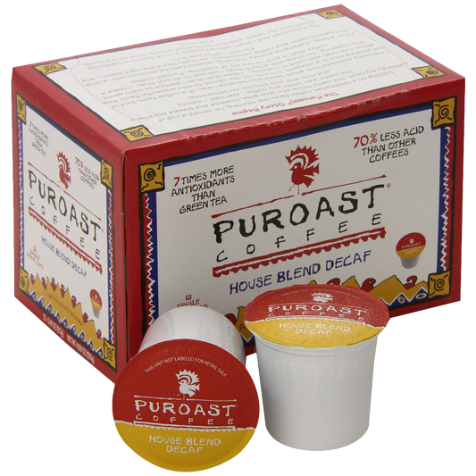 Puroast Low Acid Coffee Single Serve Keurig Compatible